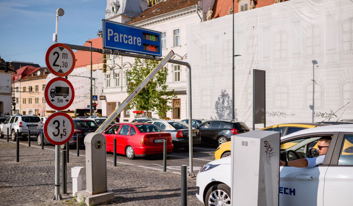 Sisteme pentru parcari <br>on-street si off-street